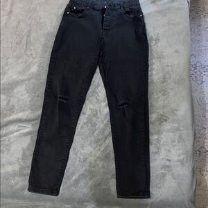 SHEIN Black Skinny Jeans
